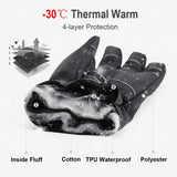 NEWBOLER 100% Waterproof Winter Cycling Gloves Windproof Outdoor Sport Ski Gloves For Bike Bicycle Scooter Motorcycle Warm Glove - Livefree