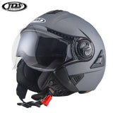 Motorcycle Helmet Double Lens Moto Helmet Open Face Scooter Racing Helmet Casco Moto Capacete Casque Scooter Motorbike Helmet - Livefree
