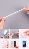 Monster Tape Waterproof  Wall Stickers Reusable Heat Resistant Bathroom Home Decoration Tapes Transparent Double Sided Nano Tape - Livefree