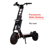 FLJ 13inch Fat Wheel E Scooter with 90-150kms 6000W Range Dual Engine drive big wheel Scooter 40Ah 50AH Battery Hot Sale E Bike - Livefree