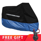 HEROBIKER Motorcycle Cover Outdoor Uv Protector Scooter Cover Bike Waterproof Dustproof Moto Rain Cover Indoor Lock-holes Design - Livefree