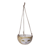Creative Ceramic Hanging Flower Plant Pots Scindapsus Chlorophytum Hanging Flower Basket Cartoons Animal Vase Garden Decoration - Livefree