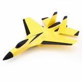 2.4G Glider RC Drone SU35 Fixed Wing Airplane Hand Throwing Foam Dron Electric Remote Control Outdoor RC Plane Toys for Boys F22 - Livefree