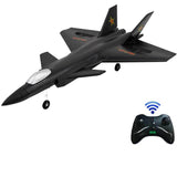2.4G Glider RC Drone SU35 Fixed Wing Airplane Hand Throwing Foam Dron Electric Remote Control Outdoor RC Plane Toys for Boys F22 - Livefree