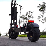 FLJ 13inch Fat Wheel E Scooter with 90-150kms 6000W Range Dual Engine drive big wheel Scooter 40Ah 50AH Battery Hot Sale E Bike - Livefree