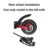 BLOOKE Electric Scooter Hydraulic Disc Brake Left/Right Set 140mm 160mm 180mm Power-Off E-bike Brakes with Rotor for Kugoo - Livefree