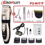 Baorun Professional Pet Dog Hair Trimmer Animal Grooming Clippers Cat Cutter Machine Shaver Electric Scissor Clipper 110-240V AC - Livefree