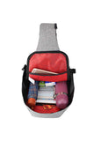 RUIGOR LINK 44 Slingbag Black-Grey - shop.livefree.co.uk