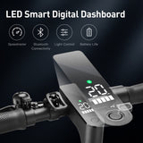 US Stock iScooter Electric Scooter 18.6mph Adult EScooter 8.5Inch 350W Adult Foldable Electric Skateboards Scooter with app - Livefree
