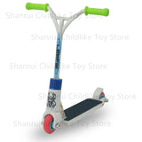 Mini Scooter Two Wheel Scooter Finger Skateboard Finger Shoes Mini Cloth Children's Educational Toys Finger Bike Funny Toy - Livefree