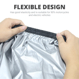 Motorcycle Cover Waterproof All Season Dustproof UV Protective Outdoor Indoor Scooter 190T Wear-resistant Fabric Motorbike Cover - Livefree