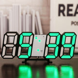 Nordic Digital Alarm Clocks Wall Clocks Hanging Watch Snooze Table Clocks Calendar Thermometer Electronic Clock Digital Clocks - Livefree