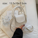 Shoulder Bag Small Luxury Handbags Women Bags Designer PU Leather Ladies Crossbody Bag Branded Ladies Shoulder Bag - Livefree