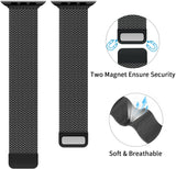 Strap For Apple watch ultra Band 7 49 45mm 40mm 38mm 42mm 41 44 mm Accessorie Magnetic Loop Metal for iWatch serie 7 4 5 6 se 3 - Livefree