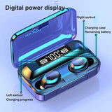 TWS Bluetooth Earphones 2200mAh Charging Box Wireless Headphone Fone Stereo Wireless Headset with Mic Sports Waterproof Earbuds - Livefree