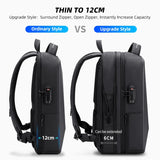 Fenruien Brand Laptop Backpack Anti-theft Waterproof School Backpacks USB Charging Men Business Travel Bag Backpack New Design - Livefree