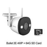 IMOU Bullet 2E 2MP 4MP Full Color Night Vision Camera  WiFi Outdoor Waterproof Home Security Human Detect Ip Camera