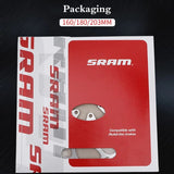 SRAM Bike Brake Rotor Centerline 160mm 180mm 203mm Stainless Steel Hydraulic Brake Disc for MTB Road Bike Electric Scooter Parts - Livefree