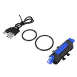 USB Rechargeable Waterproof Mountain Bike Lamp Warning Cycling Taillight Bike LED Headlight Tail Light For Electric Scooter - Livefree