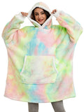 Oversized Hoodies Sweatshirt Women Winter Hoodies Fleece Giant TV Blanket With Sleeves Pullover Oversize Women Hoody Sweatshirts - Livefree