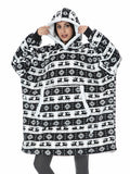 Oversized Hoodies Sweatshirt Women Winter Hoodies Fleece Giant TV Blanket With Sleeves Pullover Oversize Women Hoody Sweatshirts - Livefree