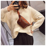 Waist Bags PU Leather Pack Shoulder Bag Ladies Alligator Pattern Waist Pack Women Belt Multifunctional Chest Bag cross body bags - Livefree