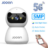 Jooan 5MP 3MP IP Camera 5G WiFi Baby Monitor Indoor Security Camera 2-Way Audio Color Night Vision Wireless Baby Camera - Livefree
