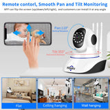 Hiseeu Home Security 2MP 5MP Wifi IP Camera Audio Record Indoor P2P HD CCTV Baby Monitor Wifi Security Camera for Home - Livefree