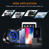 Cigarette Lighter Socket Car USB 12V-24V Cigarette Powerful Lighters QC3.0 Fast Charging Phone Ipad Charge Electronics Accessory - Livefree