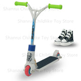 Mini Scooter Two Wheel Scooter Finger Skateboard Finger Shoes Mini Cloth Children's Educational Toys Finger Bike Funny Toy - Livefree