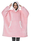 Oversized Hoodies Sweatshirt Women Winter Hoodies Fleece Giant TV Blanket With Sleeves Pullover Oversize Women Hoody Sweatshirts - Livefree