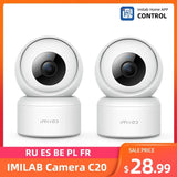 Home Security Camera IMILAB C20 Indoor Security WiFi Camera with Night Vision, 2-Way Audio, Works with Alexa, Motion Tracking - Livefree