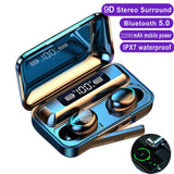 TWS Bluetooth Earphones 2200mAh Charging Box Wireless Headphone Fone Stereo Wireless Headset with Mic Sports Waterproof Earbuds - Livefree