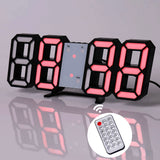 Nordic Digital Alarm Clocks Wall Clocks Hanging Watch Snooze Table Clocks Calendar Thermometer Electronic Clock Digital Clocks - Livefree
