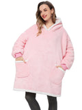Oversized Hoodies Sweatshirt Women Winter Hoodies Fleece Giant TV Blanket With Sleeves Pullover Oversize Women Hoody Sweatshirts - Livefree