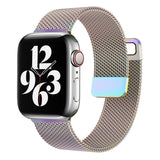Strap For Apple watch ultra Band 7 49 45mm 40mm 38mm 42mm 41 44 mm Accessorie Magnetic Loop Metal for iWatch serie 7 4 5 6 se 3 - Livefree
