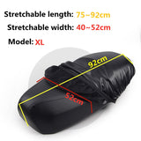 Motorcycle Seat Cover Waterproof Dustproof Rainproof Sunscreen Motorbike Scooter Cushion Seat Cover Protector Cover Accessories - Livefree