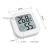 LCD Digital Thermometer Hygrometer Indoor Room Electronic Temperature Humidity Meter Sensor Gauge Weather Station For Home - Livefree