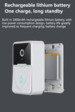 Wireless Doorbell WiFi Outdoor HD Camera Security Door Bell Night Vision Video Intercom Voice Change For Home Monitor Door Phone - Livefree