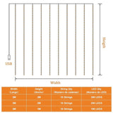 LED String Lights Christmas Decoration Remote Control USB Wedding Garland Curtain 3M Lamp Holiday For Bedroom Bulb Outdoor Fairy