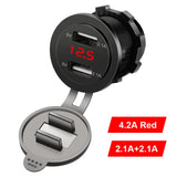 Cigarette Lighter Socket Car USB 12V-24V Cigarette Powerful Lighters QC3.0 Fast Charging Phone Ipad Charge Electronics Accessory - Livefree