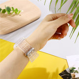 silicone Strap for Apple Watch 8 Band 45MM 41 42 mm 40 44 38mm Transparent Correa Sport loop wrist Iwatch Series 8 7 6 se 5 4 3 - Livefree
