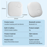 Electronic Gift Smart Bluetooth Anti-Lost Device Mobile Phone Bag Two-Way Anti-Lost Pet Elderly Object-Seeking Device Low Power - Livefree