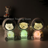 Galaxy Guardian LED Night Light Nursery Moon Lamps Astronaut Table Decorative Lights Baby Kids Toys Birthday Gift Drop Shipping - Livefree