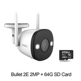 IMOU Bullet 2E 2MP 4MP Full Color Night Vision Camera  WiFi Outdoor Waterproof Home Security Human Detect Ip Camera