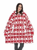 Oversized Hoodies Sweatshirt Women Winter Hoodies Fleece Giant TV Blanket With Sleeves Pullover Oversize Women Hoody Sweatshirts - Livefree