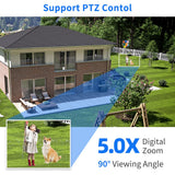 Hiseeu 8MP 4K WIFI IP Camera Outdoor Security Night Vision 1080P 3MP 5MP Wireless Video Surveillance Cameras Human Detect iCsee - Livefree