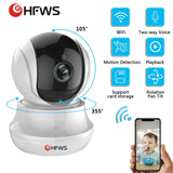 HFWS Ip Video Surveillance Camera With Wifi 1080P 2MP Security Camera Home Wirele Cctv Infrared Night Vision Mini Cameras Indoor - Livefree