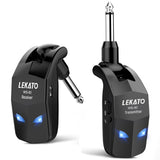 Lekato Wireless Guitar System 2.4Ghz Guitar Transmitter Receiver For Electric Guitar Wireless Transmitter Built-In Rechargeable - Livefree