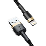 Baseus USB Cable for iPhone14 13 12 11 Pro Max Xs X 8 Plus Cable 2.4A Fast Charging Cable for iPhone Charger Cable USB Data Line - Livefree